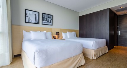 Hampton by Hilton Montevideo Carrasco Room Type - 2 DOUBLE BEDS DELUXE RM NS