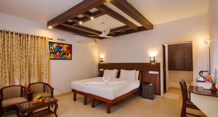 Krishnatheeram Ayur Holy Beach Resort Room Type - Sisiram AC Room (Block 2) across the road from the main building Krishnatheeram Ayur Holy Beach Resort Room Type - Sisiram AC Room (Block 2) across the road from the main building