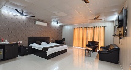 Hotel Saryu (Yatri Niwas Ayodhya) Room Type - AC Deluxe with Private Balcony