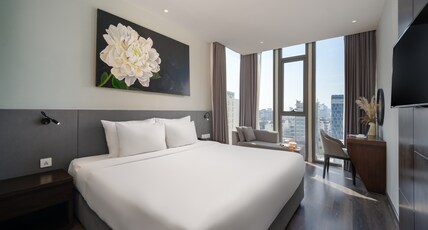 Everland Hotel Da Nang Room Type - Deluxe Double with Bathtub