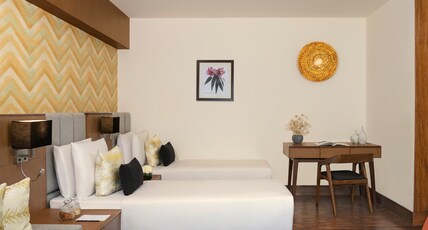 Vivanta Sikkim, Pakyong Room Type - Premium Room Pool View Twin Bed