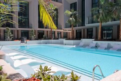 ELIVAAS Curated Serene Studio with Private Terrace in JVC