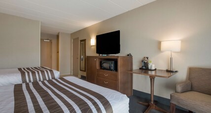 Best Western Brantford Hotel & Conference Centre Room Type - 2 Queen Beds, Non-Smoking, Gretzky Wing, Mobility Accessible, Roll In Shower, Microwave And Refriger Best Western Brantford Hotel & Conference Centre Room Type - 2 Queen Beds, Non-Smoking, Gretzky Wing, Mobility Accessible, Roll In Shower, Microwave And Refriger