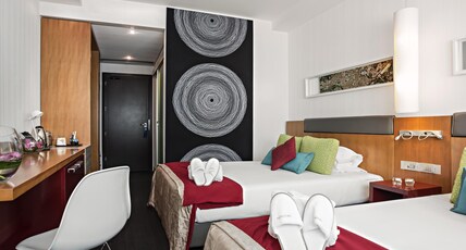 Novotel Roma Eur Room Type - Standard Room with 2 French beds Novotel Roma Eur Room Type - Standard Room with 2 French beds