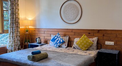 The VOID-Stay Cafe & 24/7 Workspace in Dharamshala Room Type - Forest View