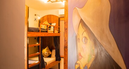 Jugglers Backpack | Rooms & Dorms Room Type - Deluxe 4 bed female dorm AC( da black pearl)