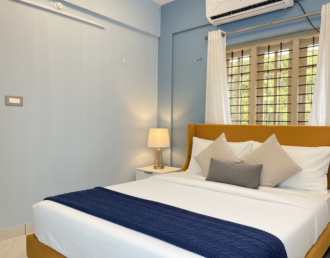 VAR Jade Haus 1 AC 3BHK 5 Min to Beach Foosball - Tap to explore photos