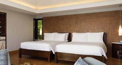 RAFFLES SEYCHELLES Room Type - Panoramic Pool Villa - 2 Double Size Beds