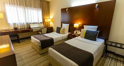 Aavri Hotel Deira formerly Aravi Hotel Deira Room Type - Deluxe Twin Room with Bathtub Aavri Hotel Deira formerly Aravi Hotel Deira Room Type - Deluxe Twin Room with Bathtub