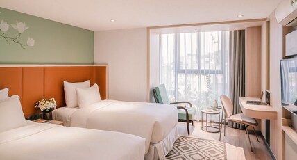 Le Jardin Hotel And Spa Room Type - Deluxe Twin City View