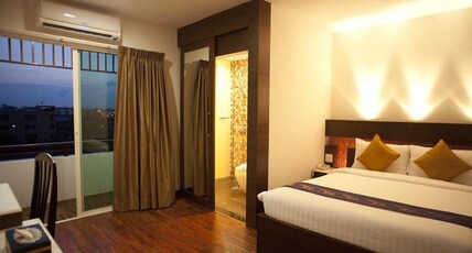 Suvarnabhumi Suite Hotel - Suvarnabhumi Airport, Bangkok Room Type - Studio with Balcony Suvarnabhumi Suite Hotel - Suvarnabhumi Airport, Bangkok Room Type - Studio with Balcony