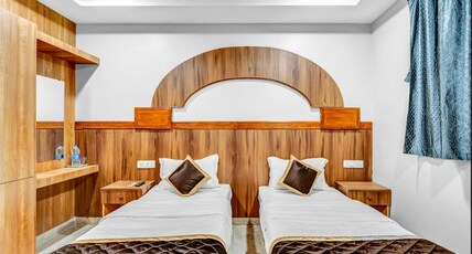 Hotel Wooden Park  Near DLF IT PARK Room Type - STANDARD TWIN ROOM