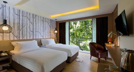GLOW Ao Nang Krabi Room Type - Deluxe Twin (Child Sharing Bed)