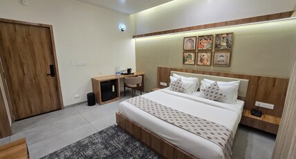 Madhuvan Resort Room Type - Deluxe Room with Balcony and Garden View Madhuvan Resort Room Type - Deluxe Room with Balcony and Garden View