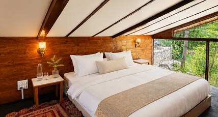 Moksha Meadows - By The River with Open Jacuzzi Room Type - Mudhouse Cottage 2