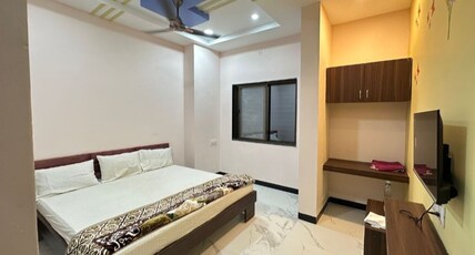 Hotel Krishna Raj  Room Type - Room no. 106 Deluxe King 
