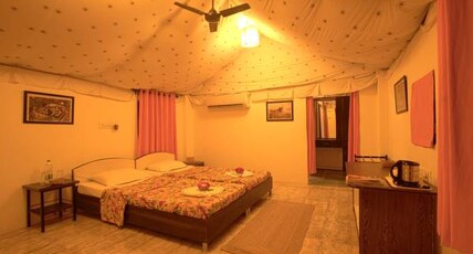 Camp Serai Tiger | Rooms & Caretaker Room Type - Luxury Ac Tents With Private Sit-out Camp Serai Tiger | Rooms & Caretaker Room Type - Luxury Ac Tents With Private Sit-out