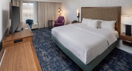 Hampton Inn and Suites Asheville I-26 Room Type - 1KING W FRIDGE NONSMOKING