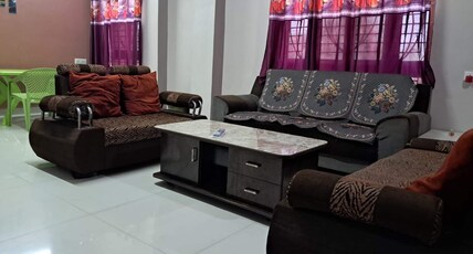 2 BHK 3 Bed Huge House near Devka Beach Room Type - 2 BHK 3 Bed Huge House near Devka Beach