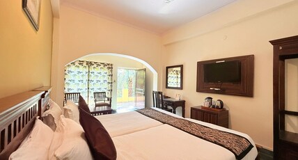 Raj Palace Resort, Ranthambhore Room Type - Deluxe Room With Balcony Raj Palace Resort, Ranthambhore Room Type - Deluxe Room With Balcony