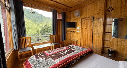 The dhanaulti groove garden Room Type - Wooden chalet suite junior with Mountain View