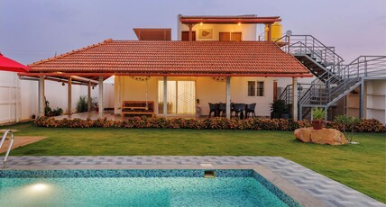 The Dew Drop Villa by StayJade| 3BHK| Pvt Pool Lawn Room Type - The Dew Drop Villa 3BHK Pvt Pool Lawn