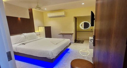 Hotel Sannidhi (The Boutique Hotel ) Room Type - AC Deluxe Double Room Hotel Sannidhi (The Boutique Hotel ) Room Type - AC Deluxe Double Room
