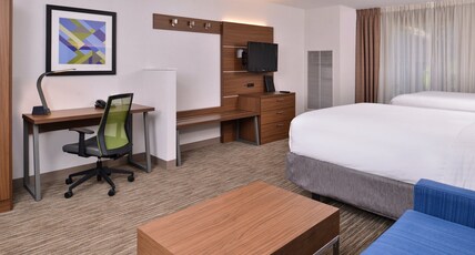 Holiday Inn Express Hotel & Suites Lacey Room Type - 2 Queen Suite Living Area Sofa Bed