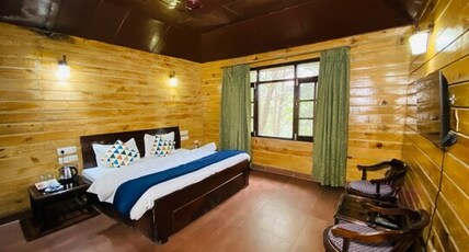 Pinewood Nirvana Jungle Resort Room Type - Deluxe Pinewood Cottages