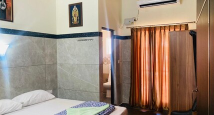 Shreematha Residency Lodging and Bording Hornadu Room Type - Double Bed Deluxe  A C
