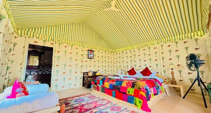Atithi Desert Camp Room Type - Swiss Tent Atithi Desert Camp Room Type - Swiss Tent