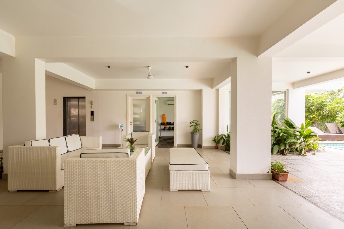 Arvia by Coral Stays 1bhk 2km to Calangute beach - Tap to explore photos