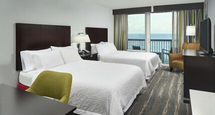 Hampton Inn by Hilton Daytona Beach/Beachfront Room Type - 2QN OCNFRNT HI FLOOR  BALC