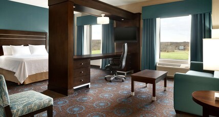 Hampton Inn & Suites Edgewood/Aberdeen-South, MD Room Type - 1 KNG STE WHRLPL NOSMOKE