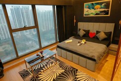 Galaxy blu Sapphire - Black theme Luxurious Suite