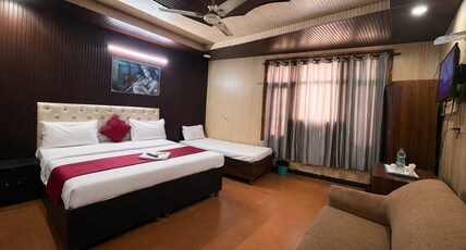 Hotel Royal Plaza, 4 min from Chandigarh Railway Station Room Type - Family Room Hotel Royal Plaza, 4 min from Chandigarh Railway Station Room Type - Family Room