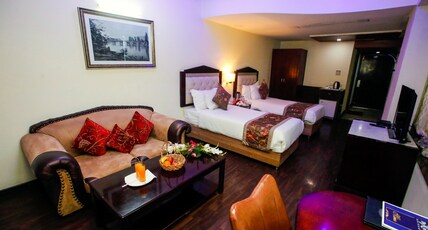 Hotel The Residency Srinagar (05 min walk to Clock Tower) Room Type - Deluxe Room