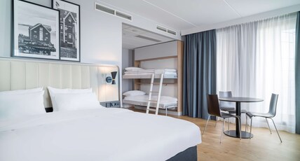 Radisson Hotel & Conference Centre Oslo Airport Room Type - With a choice of extra beds and cots, our Family Rooms provide optimal space and convenience when tr Radisson Hotel & Conference Centre Oslo Airport Room Type - With a choice of extra beds and cots, our Family Rooms provide optimal space and convenience when tr