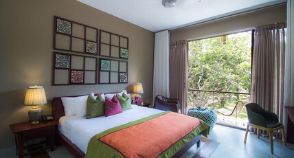Sigiriana Resort by Thilanka Room Type - Deluxe Double or Twin Room with Balcony Sigiriana Resort by Thilanka Room Type - Deluxe Double or Twin Room with Balcony