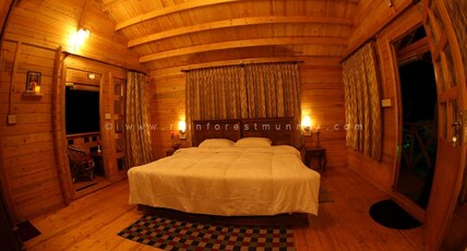 Rainforest Munnar Resort Room Type - wooden cottage