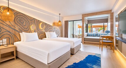 LIV Hotel Phuket Patong Beachfront Room Type - Deluxe Double or Twin Room with Balcony and Sea View LIV Hotel Phuket Patong Beachfront Room Type - Deluxe Double or Twin Room with Balcony and Sea View