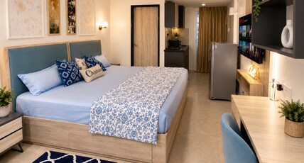 Modern Cozy Studio in Jaipur with Pool - Studio101 Room Type - Modern Cozy Studio in Jaipur with Pool - Studio101