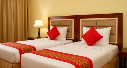 RUWI HOTEL APARTMENTS Room Type - One Bedroom Apartment Twin Bed