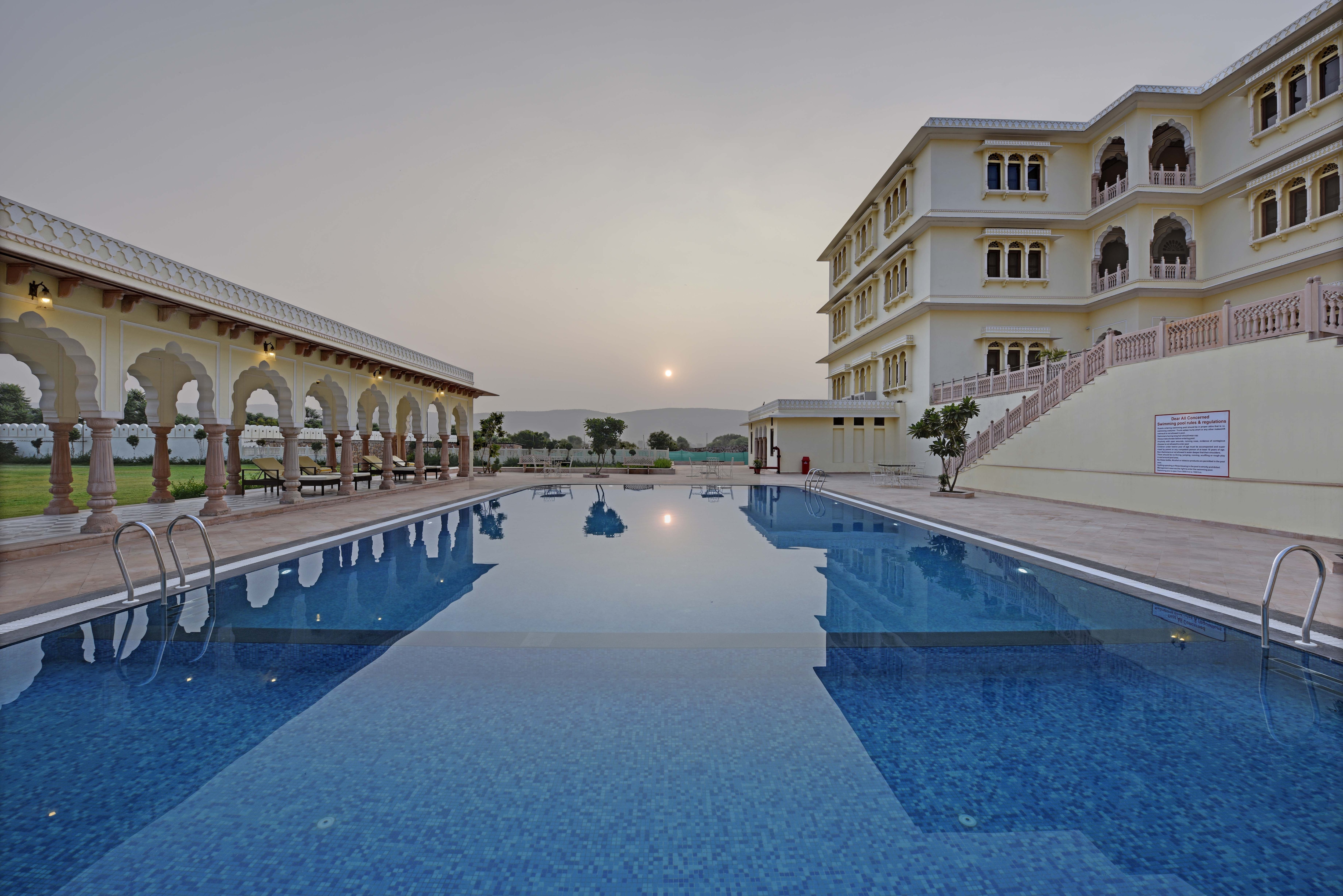 The Jaibagh Palace - Tap to explore photos