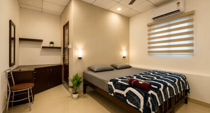 White Shore Beach Homestay | 100 metres from Beach Room Type - AC Standard Double Room