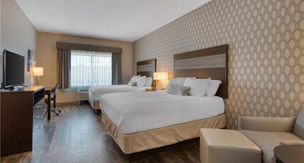 Best Western Plus Saint Peter Room Type - 2 Queen Beds, Non-Smoking, Pillow Top Mattress, Microwave And Refrigerator, Full Breakfast Best Western Plus Saint Peter Room Type - 2 Queen Beds, Non-Smoking, Pillow Top Mattress, Microwave And Refrigerator, Full Breakfast