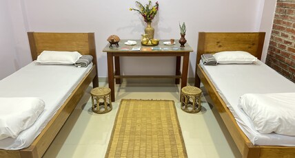 Eco Heritage Villa (3km from Airport) Room Type - Luxury Twin Bed Room