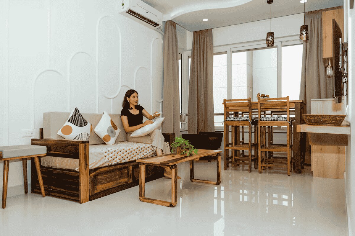 Cozy Colva Escape | 500m Beach | WiFi Power Backup - Tap to explore photos