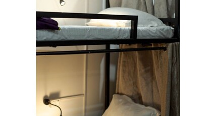 Spontrail Hostel Tapovan Room Type - 6 Bedded Mixed Dorm