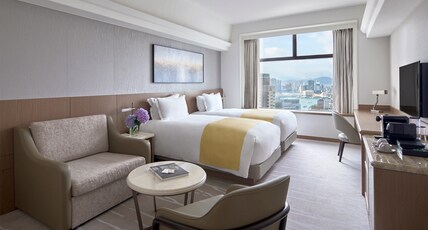 Hopewell Hotel Room Type - Premium Panoramic Twin Room Hopewell Hotel Room Type - Premium Panoramic Twin Room